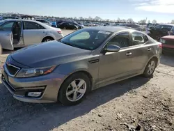 KIA salvage cars for sale: 2015 KIA Optima LX