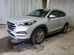 Salvage cars for sale at Central Square, NY auction: 2017 Hyundai Tucson Limited