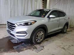 Salvage cars for sale from Copart Central Square, NY: 2017 Hyundai Tucson Limited