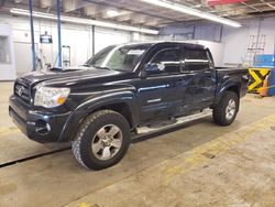 Salvage trucks for sale at Wheeling, IL auction: 2005 Toyota Tacoma Double Cab