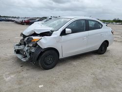 Carros salvage para piezas a la venta en subasta: 2022 Mitsubishi Mirage G4 ES