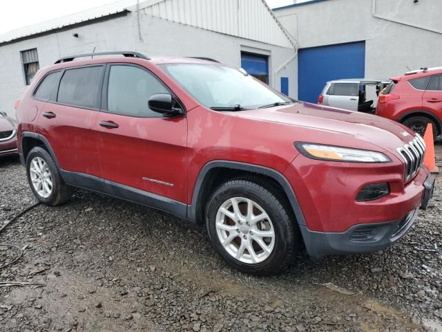 2016 Jeep Cherokee Sport