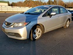 Honda salvage cars for sale: 2013 Honda Civic LX