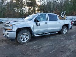 Salvage cars for sale from Copart Lyman, ME: 2018 Chevrolet Silverado K1500 LT