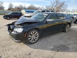 Salvage cars for sale at Wichita, KS auction: 2018 Chrysler 300 Limited