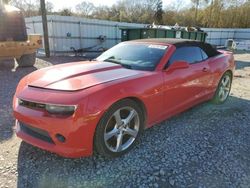 Salvage cars for sale from Copart Augusta, GA: 2014 Chevrolet Camaro LT