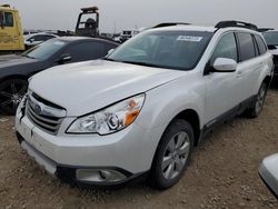 Subaru salvage cars for sale: 2012 Subaru Outback 2.5I Limited