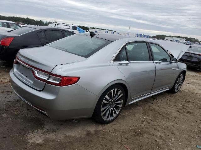 2020 Lincoln Continental