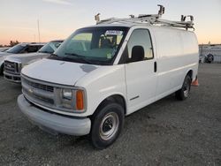 Salvage trucks for sale at Antelope, CA auction: 2000 Chevrolet Express G3500