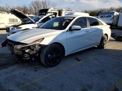 Salvage cars for sale at Kansas City, KS auction: 2021 Hyundai Elantra SEL