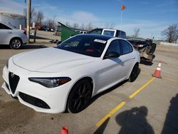 Salvage cars for sale at Dyer, IN auction: 2020 Alfa Romeo Giulia
