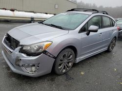 Salvage cars for sale at Exeter, RI auction: 2012 Subaru Impreza Sport Premium