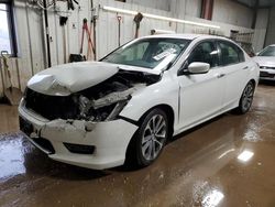 Honda Accord salvage cars for sale: 2015 Honda Accord Sport