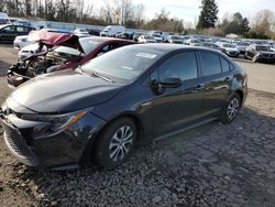 Toyota Corolla le salvage cars for sale: 2021 Toyota Corolla LE