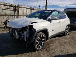 Salvage cars for sale from Copart Los Angeles, CA: 2018 Jeep Compass Limited