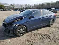 Salvage cars for sale at Charles City, VA auction: 2017 Hyundai Elantra SE