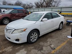 Salvage cars for sale from Copart Wichita, KS: 2011 Toyota Camry Base