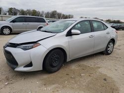 Salvage cars for sale at New Braunfels, TX auction: 2018 Toyota Corolla L