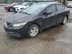 Salvage cars for sale at Gaston, SC auction: 2013 Honda Civic LX