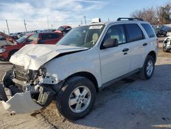 Salvage cars for sale at Oklahoma City, OK auction: 2012 Ford Escape XLT