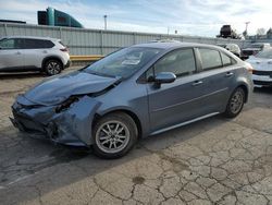 Salvage cars for sale at Dyer, IN auction: 2022 Toyota Corolla LE