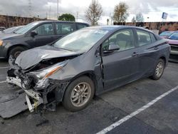 Salvage cars for sale at Wilmington, CA auction: 2016 Toyota Prius