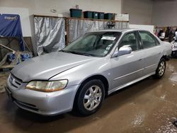 Honda Accord EX Vehiculos salvage en venta: 2002 Honda Accord EX