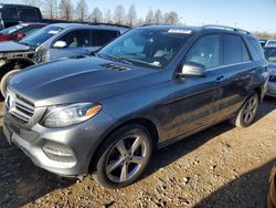 Salvage cars for sale at Bridgeton, MO auction: 2017 Mercedes-Benz GLE 350 4matic