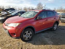 Salvage cars for sale at Baltimore, MD auction: 2013 Toyota Rav4 LE