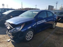 Salvage cars for sale from Copart Chicago Heights, IL: 2021 Hyundai Accent SE