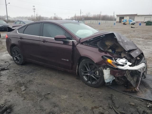 2018 Ford Fusion SE Hybrid