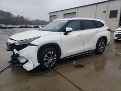 Toyota Highlander xle salvage cars for sale: 2021 Toyota Highlander XLE