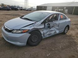 Salvage cars for sale from Copart Phoenix, AZ: 2012 Honda Civic LX