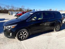 KIA Sedona EX salvage cars for sale: 2015 KIA Sedona EX