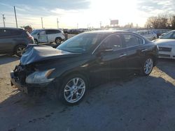 Salvage cars for sale from Copart Oklahoma City, OK: 2012 Nissan Maxima S