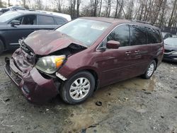 Salvage cars for sale at auction: 2008 Honda Odyssey EXL