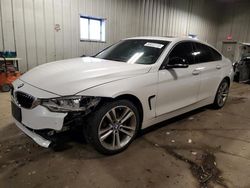 Salvage cars for sale at Franklin, WI auction: 2015 BMW 428 XI Gran Coupe