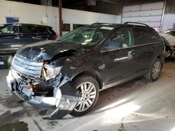 Salvage cars for sale at Ham Lake, MN auction: 2008 Ford Edge Limited