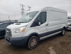 Salvage cars for sale from Copart Elgin, IL: 2015 Ford Transit T-250