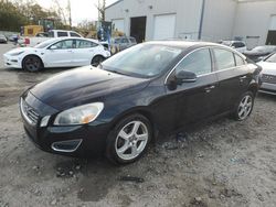 Salvage cars for sale at Savannah, GA auction: 2012 Volvo S60 T5