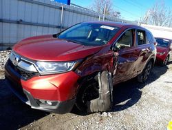 Honda cr-v exl salvage cars for sale: 2018 Honda CR-V EXL