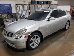 Salvage cars for sale at Elgin, IL auction: 2003 Infiniti G35