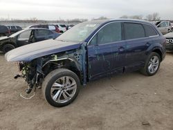 Salvage cars for sale from Copart Kansas City, KS: 2021 Audi Q7 Premium
