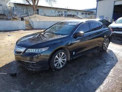 Salvage cars for sale at Albuquerque, NM auction: 2015 Acura TLX