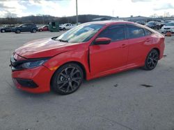 Honda Civic Sport salvage cars for sale: 2021 Honda Civic Sport