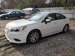 Subaru Legacy salvage cars for sale: 2017 Subaru Legacy 2.5I Premium