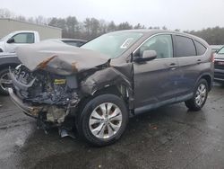 Salvage cars for sale at Exeter, RI auction: 2014 Honda CR-V EX