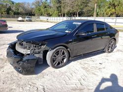 Salvage cars for sale from Copart Fort Pierce, FL: 2018 Acura TLX TECH+A
