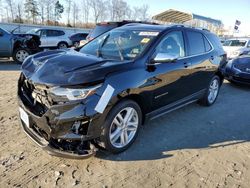 Salvage cars for sale from Copart Spartanburg, SC: 2020 Chevrolet Equinox Premier