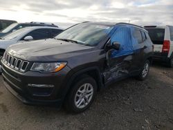Salvage cars for sale at Woodhaven, MI auction: 2020 Jeep Compass Sport